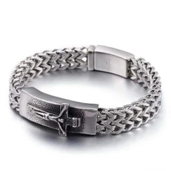 Men's Cross Bracelet Jesus Christ