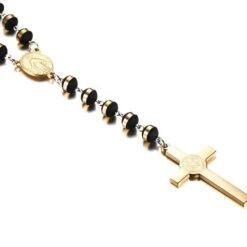 Men's Christian Necklace St Benedict Cross -Lord's Guidance HTB1E 3FXHsrBKNjSZFpq6AXhFXa3