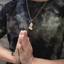 Men's Christian Necklace Hands Joined (Serenity Prayer) 13 Men's Christian Necklace Hands Joined (Serenity Prayer) -Lord's Guidance HTB1OV67sXOWBuNjy0Fiq6xFxVXae