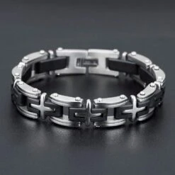 Men's Cross Bracelet Cross Link 13 Men's Cross Bracelet Cross Link -Lord's Guidance HTB1w8ysLXXXXXc2XVXXq6xXFXXXC