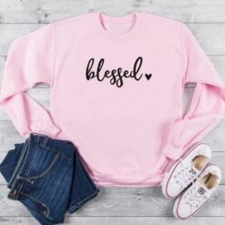 Christian Sweatshirt Blessed 19 Christian Sweatshirt Blessed -Lord's Guidance Ha50724f7e3994f5a8093f57e0f547f07j