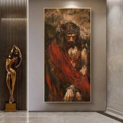 Christian Canvas Art Jesus Depiction 12 Christian Canvas Art Jesus Depiction -Lord's Guidance Ha6997e3764994b71bfc4b9997823434et