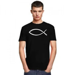 Christian T-Shirt Ichthus 11 Christian T-Shirt Ichthus -Lord's Guidance Hab187d765f4b45ba8a43114b94762aadD