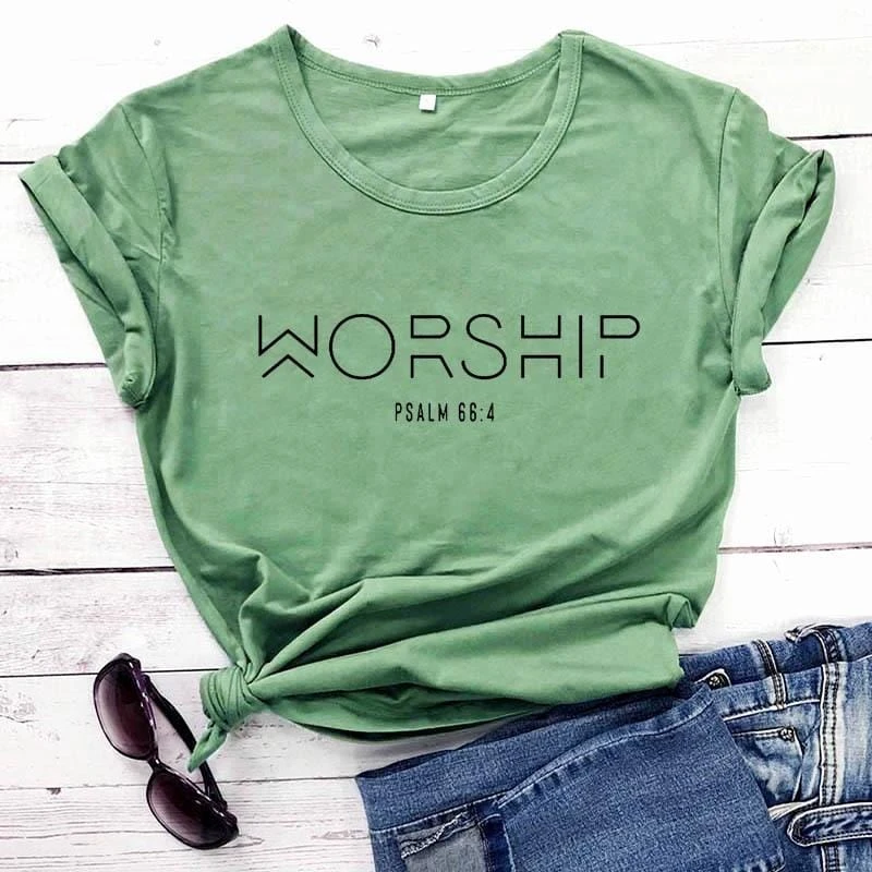 Christian T-Shirt Worship 10 Christian T-Shirt Worship - Image 8