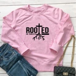 Christian Sweatshirt Rooted 19 Christian Sweatshirt Rooted -Lord's Guidance Hbaec93e903a1448ca0cfb44045050b7bo