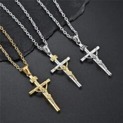 Men's Christian Necklace Jesus Christ 13 Men's Christian Necklace Jesus Christ -Lord's Guidance Hc598c3139f7548878a99f1ab65fd166bf
