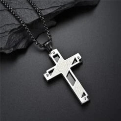 Men's Christian Necklace Padre Nuestro 14 Men's Christian Necklace Padre Nuestro -Lord's Guidance Hcef72dfdc14f4575a30e3252bb697d2cW