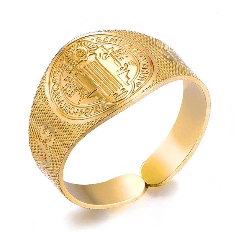 Christian Ring St Benedict 3 Christian Ring St Benedict