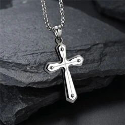 Men's Christian Necklace Layer 12 Men's Christian Necklace Layer -Lord's Guidance He0e37afc745141b988f33579219ab76e1