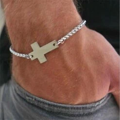 Men's Cross Bracelet Glossy 7 Men's Cross Bracelet Glossy -Lord's Guidance He490abdb30e14b1694dbb21d948ddfecG 990e2789 739d 4155 be0b 7d2838505bac