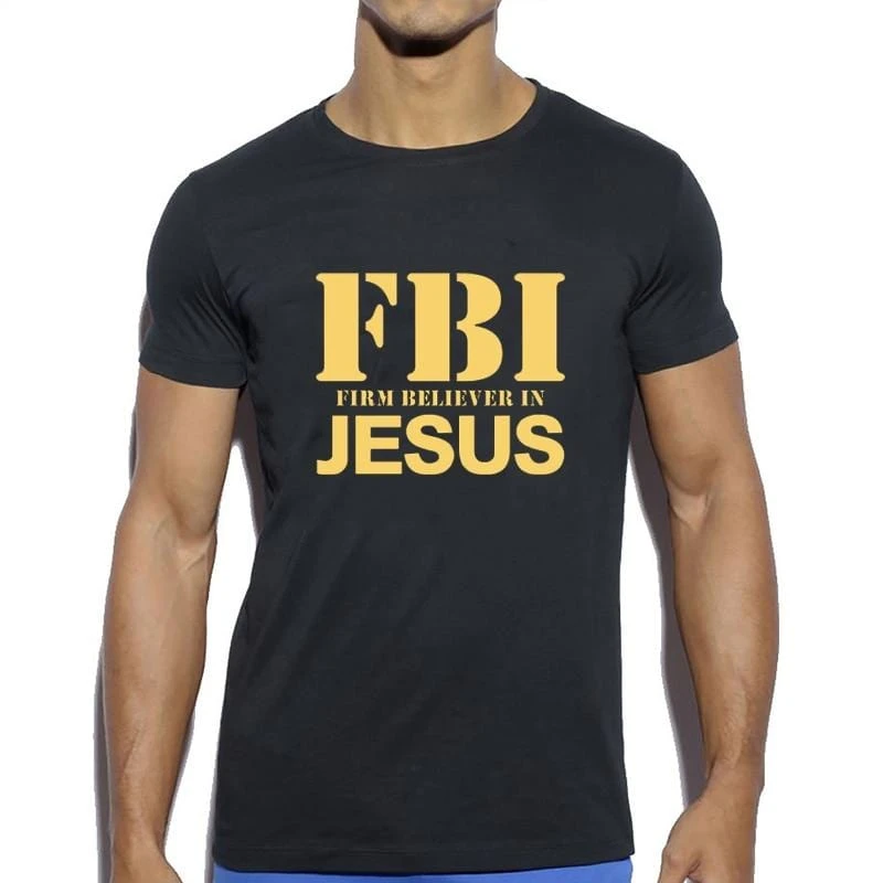 Christian T-Shirt FBI 5 Christian T-Shirt FBI - Image 3
