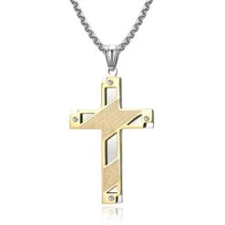 Men's Christian Necklace Padre Nuestro