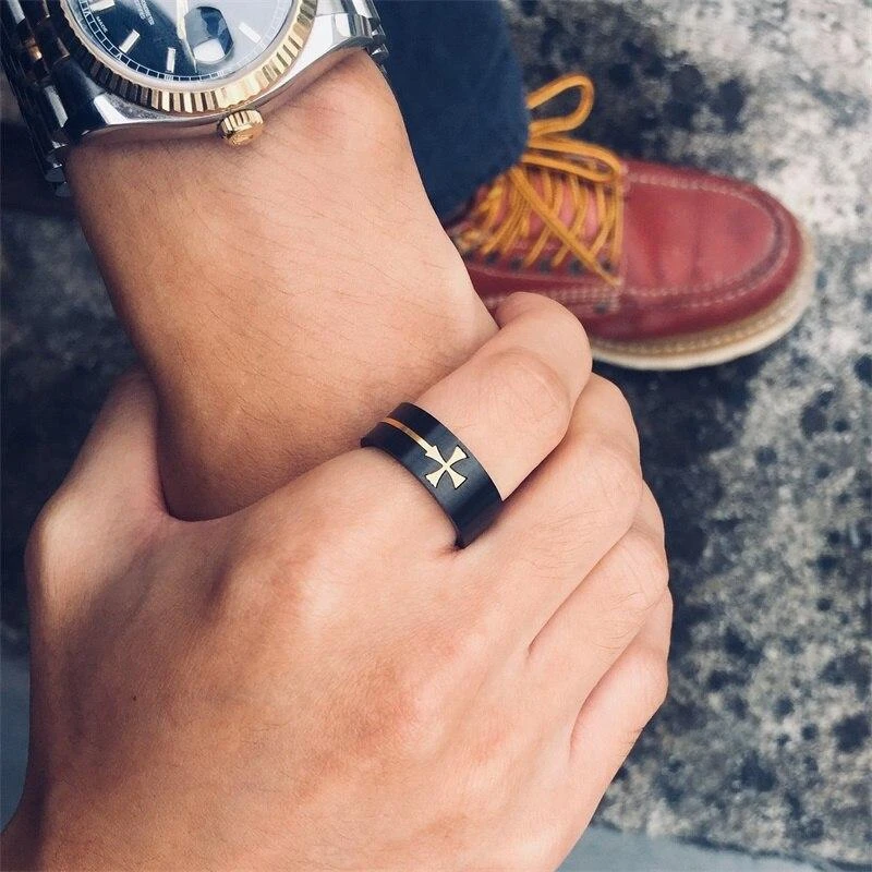 Christian Ring Patty Cross 4 Christian Ring Patty Cross - Image 2