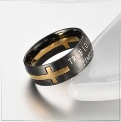 Christian Ring True Love Waits 8 Christian Ring True Love Waits -Lord's Guidance Hf9c5f69d0fd44d2aa3ae4d22d037a195B