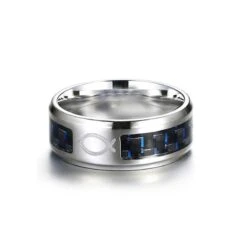 Christian Ring Ichthys Symbol 7 Christian Ring Ichthys Symbol -Lord's Guidance Ichthus Symbol Ring lord s guidance