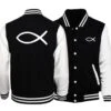 Christian Jacket Ichthus Symbol