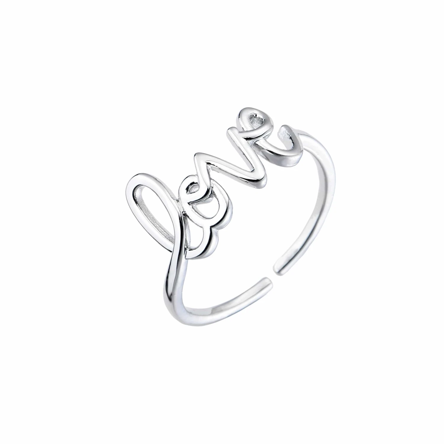 Women's Religious Copper Love Ring 3 Women's Religious Copper Love Ring