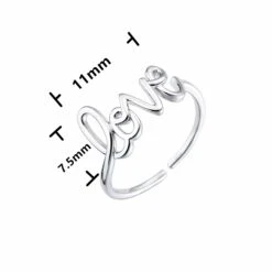 Women's Religious Copper Love Ring 23 Women's Religious Copper Love Ring -Lord's Guidance LoveRingStyle1Spec