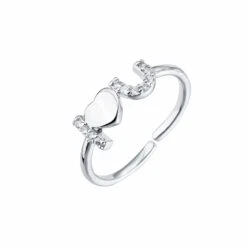 Women's Religious Copper Love Ring 19 Women's Religious Copper Love Ring -Lord's Guidance LoveRingStyle2Silver