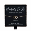 Mommy To Be Gold Plated Double Circle Bracelet | 1 Samuel 1:27 1 Mommy To Be Gold Plated Double Circle Bracelet | 1 Samuel 1:27 -Lord's Guidance MommyToBe B