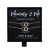 Mommy And Me Double Circle Bracelet | Ezekiel 16:44 2 Mommy And Me Double Circle Bracelet | Ezekiel 16:44 -Lord's Guidance Mommy Me B