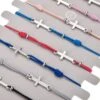 Pack Of 12 Cross Bracelets With Elasticated Wristband -Lord's Guidance Packof12CrossBracelets2