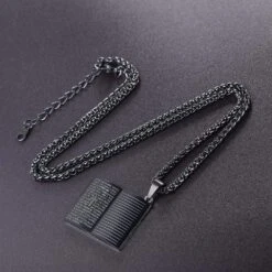 Men's Christian Necklace Bible Pendant 14 Men's Christian Necklace Bible Pendant -Lord's Guidance Pendant Necklace Lords Prayer lords guidance