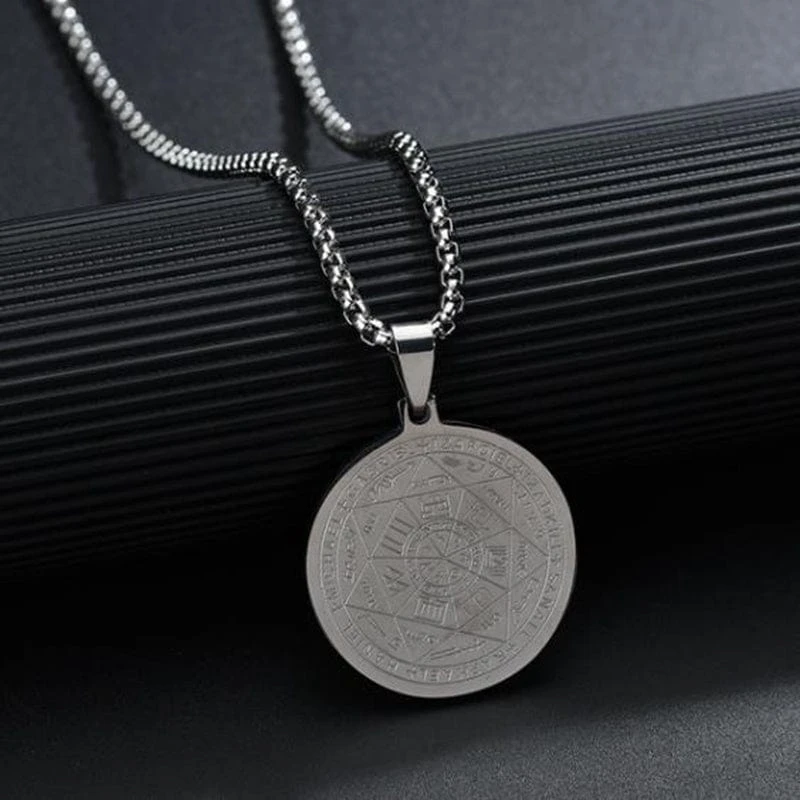 Seven Angels Religious Rune Pendant Necklace 16 Seven Angels Religious Rune Pendant Necklace - Image 14