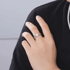 Stainless Steel Jewelled Cross Ring 19 Stainless Steel Jewelled Cross Ring -Lord's Guidance StainlessSteelJewelledCrossRing5