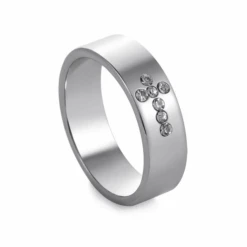 Stainless Steel Jewelled Cross Ring 23 Stainless Steel Jewelled Cross Ring -Lord's Guidance StainlessSteelJewelledCrossRing7 4713c66c bdfe 472a b593 ccf0c348a9bc