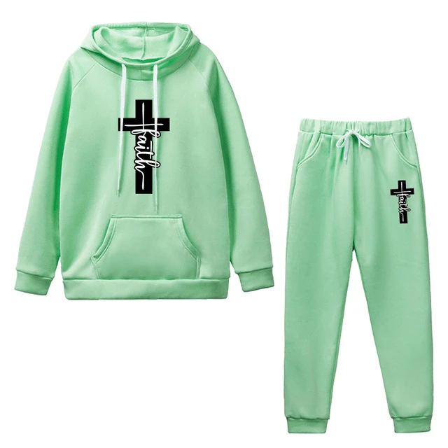 Christian Faith Cross Graphic Tracksuit Set 20 Christian Faith Cross Graphic Tracksuit Set - Image 19