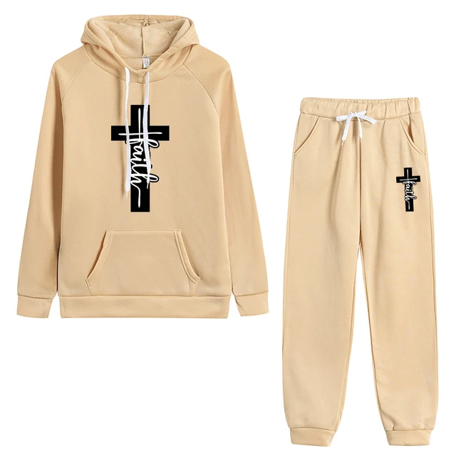 Christian Faith Cross Graphic Tracksuit Set 14 Christian Faith Cross Graphic Tracksuit Set - Image 13