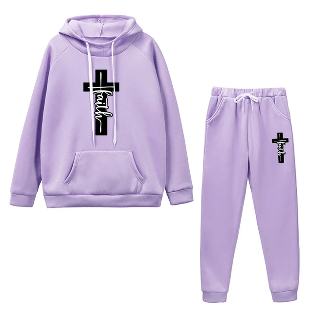 Christian Faith Cross Graphic Tracksuit Set 18 Christian Faith Cross Graphic Tracksuit Set - Image 17