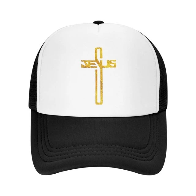 Jesus Cross Adjustable Baseball Cap 19 Jesus Cross Adjustable Baseball Cap - Image 17