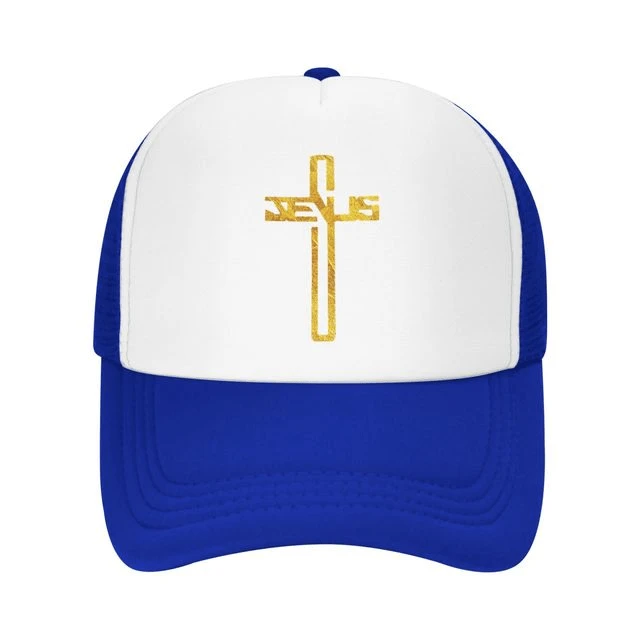 Jesus Cross Adjustable Baseball Cap 17 Jesus Cross Adjustable Baseball Cap - Image 15