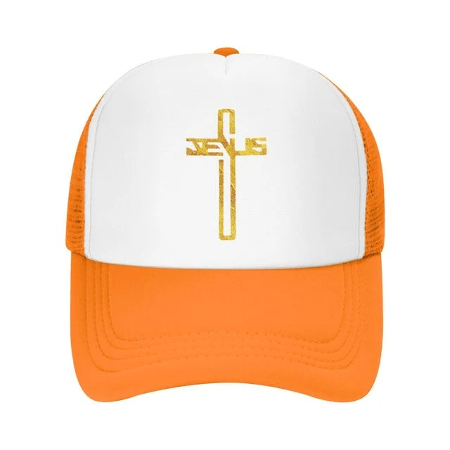 Jesus Cross Adjustable Baseball Cap 20 Jesus Cross Adjustable Baseball Cap - Image 18