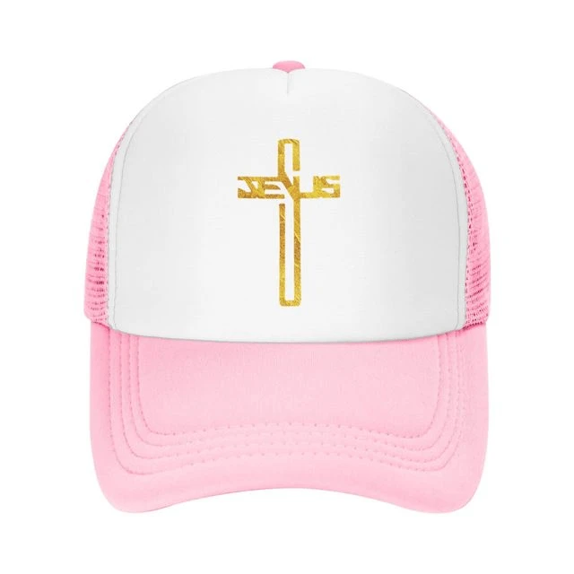 Jesus Cross Adjustable Baseball Cap 22 Jesus Cross Adjustable Baseball Cap - Image 20