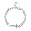 Women's Rhinestone Prayer Cross Bracelet 2 Women's Rhinestone Prayer Cross Bracelet -Lord's Guidance Women sRhinestonePrayerCrossBracelet