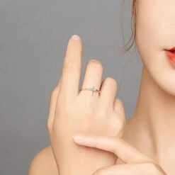 Christian Ring Retro (Silver) -Lord's Guidance Womens Cross Rings Silver 925