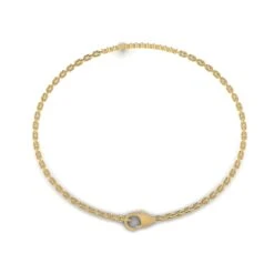 Diamond Cross Chain Bracelet 9 Diamond Cross Chain Bracelet -Lord's Guidance Y2