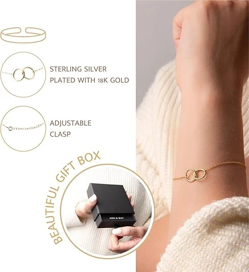 You've Got This! Double Circle Bracelet | 2 Timothy 1:7 6 You've Got This! Double Circle Bracelet | 2 Timothy 1:7 - Image 4