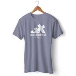 Christian T-Shirt Addicted To Jesus 12 Christian T-Shirt Addicted To Jesus -Lord's Guidance addicted to jesus t shirt gray white