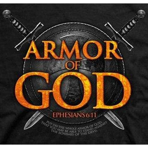 Christian T-Shirt Armor Of God 4 Christian T-Shirt Armor Of God - Image 2
