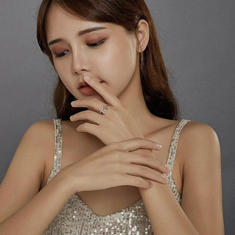 Christian Ring Duo Ring (Silver) 8 Christian Ring Duo Ring (Silver) - Image 6