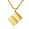 Men's Christian Necklace Bible Pendant 1 Men's Christian Necklace Bible Pendant -Lord's Guidance bible necklace with lords prayer gold