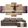 Christian Canvas Art Bible And Crucifix 2 Christian Canvas Art Bible And Crucifix -Lord's Guidance bible wall art
