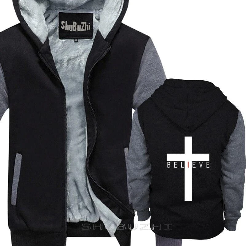 Christian Jacket Believe Cross 4 Christian Jacket Believe Cross - Image 2