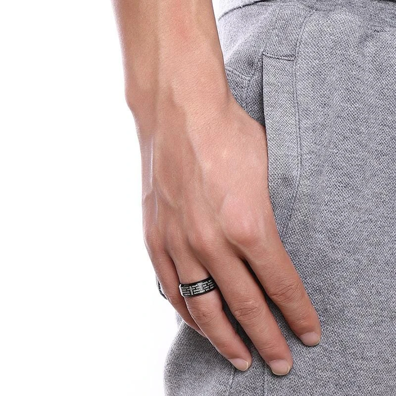 Christian Ring Lord's Prayer 5 Christian Ring Lord's Prayer - Image 3