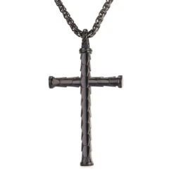 Men's Christian Necklace Rustic