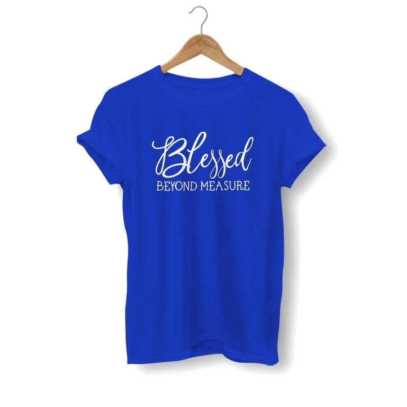Christian T-Shirt Blessed Beyond Measure 8 Christian T-Shirt Blessed Beyond Measure - Image 6